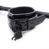 Liebe Seele SM Goods Restraint Set Handcuffs Leg Shackles Steel Rod SM Play (Black)
