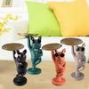 Animal Storage with Glasses Figurines Home or Candy Bowl