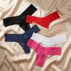 Bow Lace Seamless Panties Thong Mesh Lace Briefs Lingerie Underwear for Women  Lady