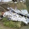 Emergency Blanket 1.3x2.1M Silver Survival Thermal Space Blanket for Camping Hiking Outdoor All Weather Protection