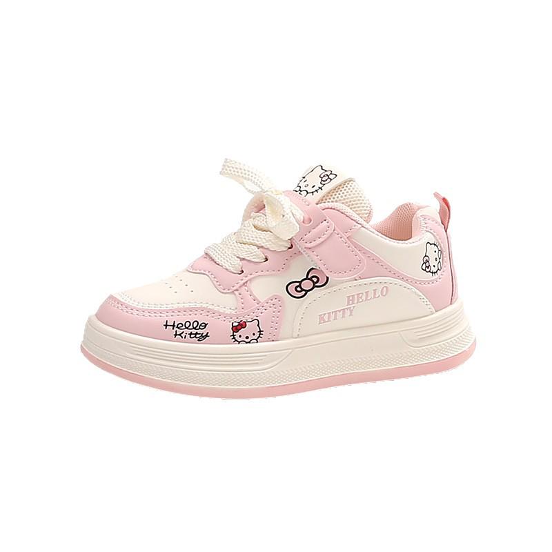 Stylische lässige Skate-Schuhe für Mädchen mit Katzenmotiv für Frühling 2026 - Perfekt für Grund- und Mittelschüler