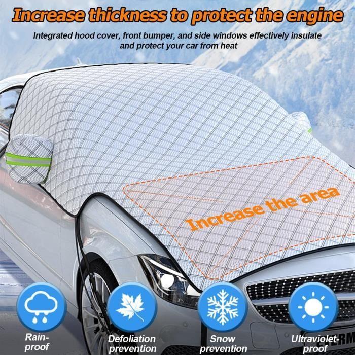 Windshield Cover - Universal - Reflective UV Protection - Anti Frost - 223x245 Cm