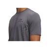 Under Armour Vanish Energy Breathable Sports Comfortable Fashion Short Sleeve T-Shirt Men Tops Rhino-Gray 1389136-025