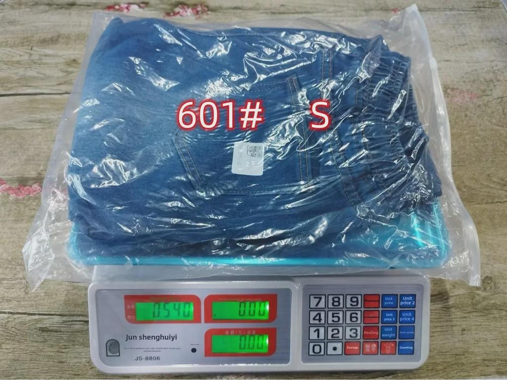 Women's Slim Fit Elastic Waist and Leg Casual Jeans for Teens