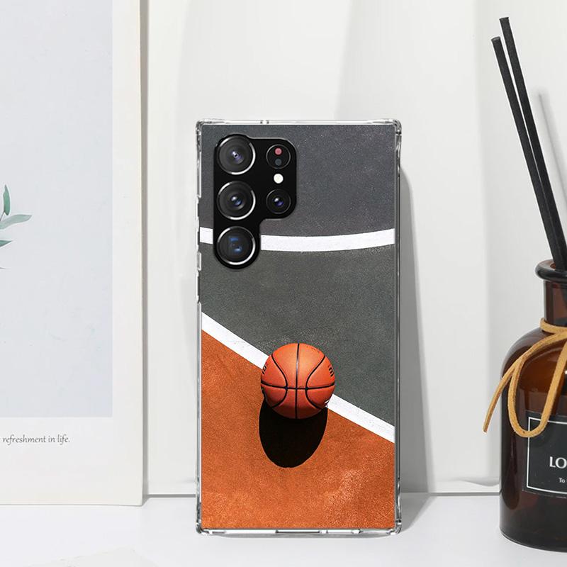 Basketball Basket Sports Phone Case For Samsung Galaxy S26 S25 Edge S24 FE S23 S22 Ultra S21 Plus S20 + Art Fundas Back Cover Ga