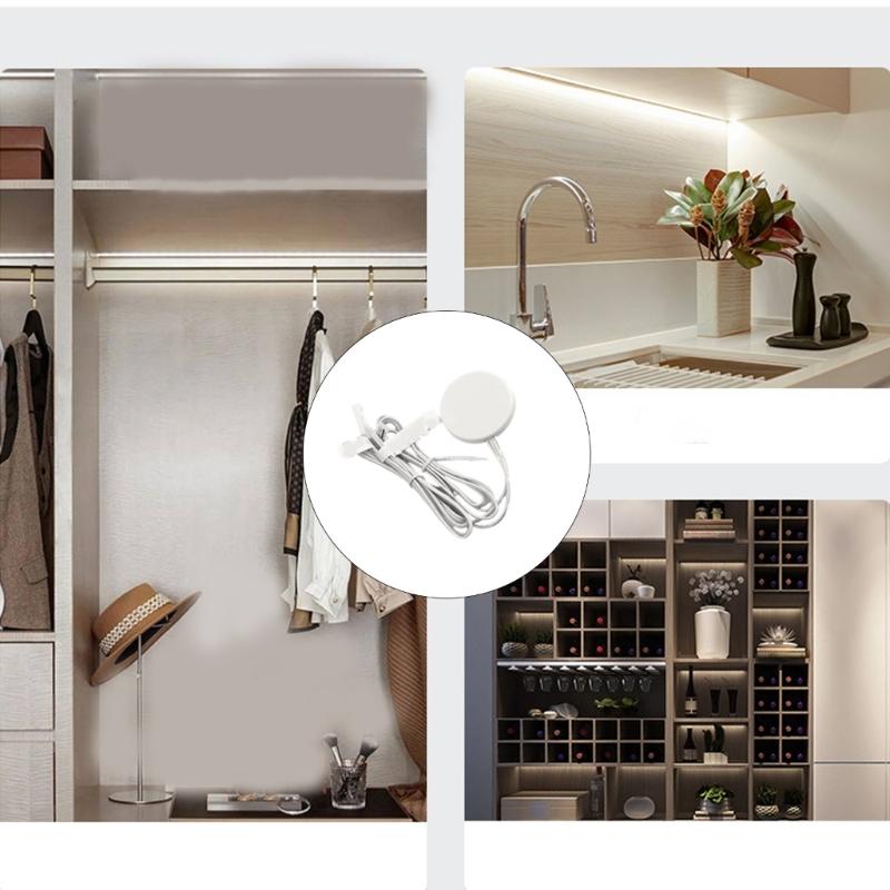 Proximity Sensors Switches 12V Not Contact Waves Control with Easy Installation & Waterproof Designing for Wood Panel