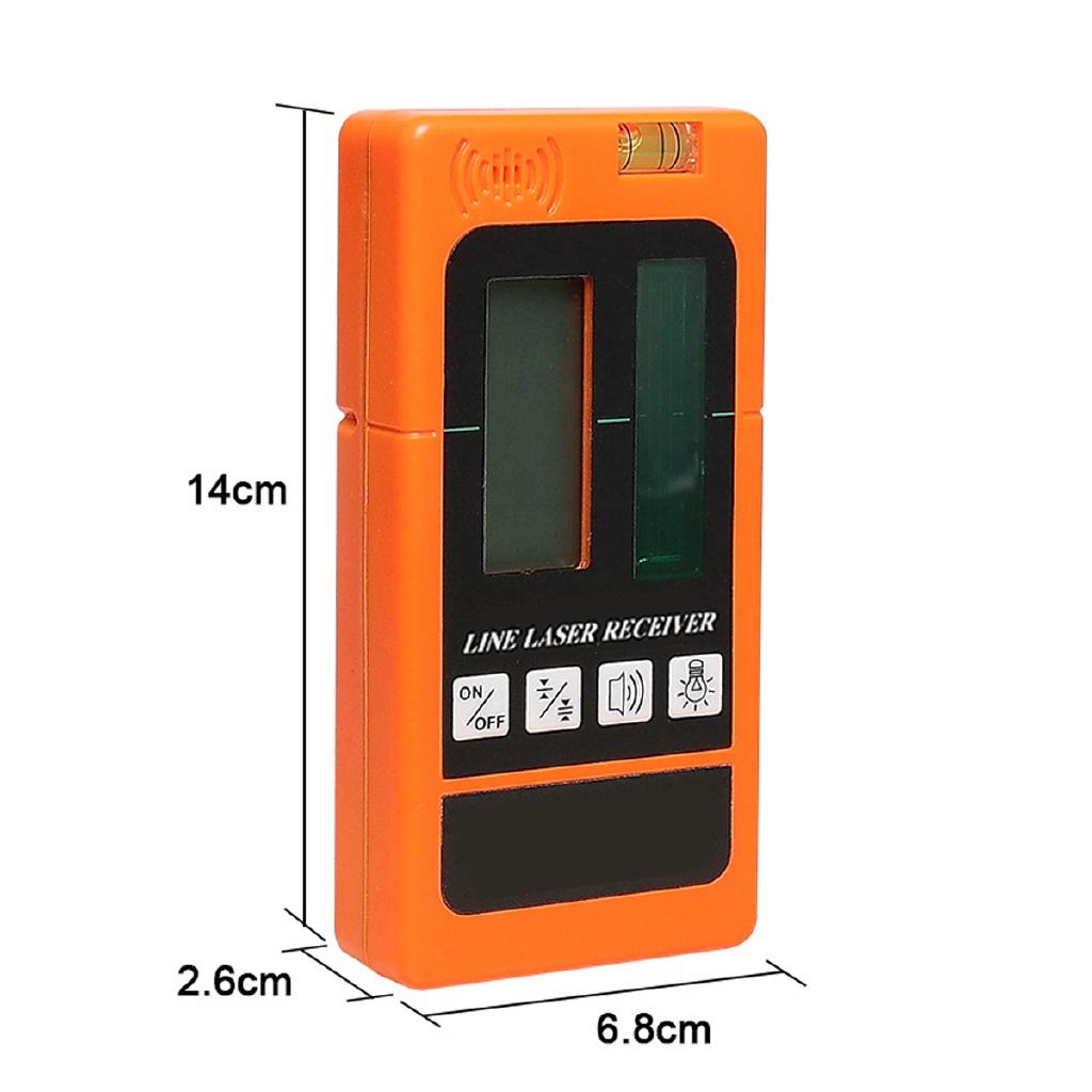 Ourdoor Indoor Electronic Leveling Laser Level 2/5/12 Lines Vertical Horizontal for Red/Green Light 140*68*26mm Detector Receiver
