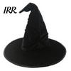 Halloween Party Accessory Witch Wizard Hat, Adult Kids Cosplay Cone Hat with Spider Pointed Web Star Decor, Gothic Costume Prop, Trick or Treat for