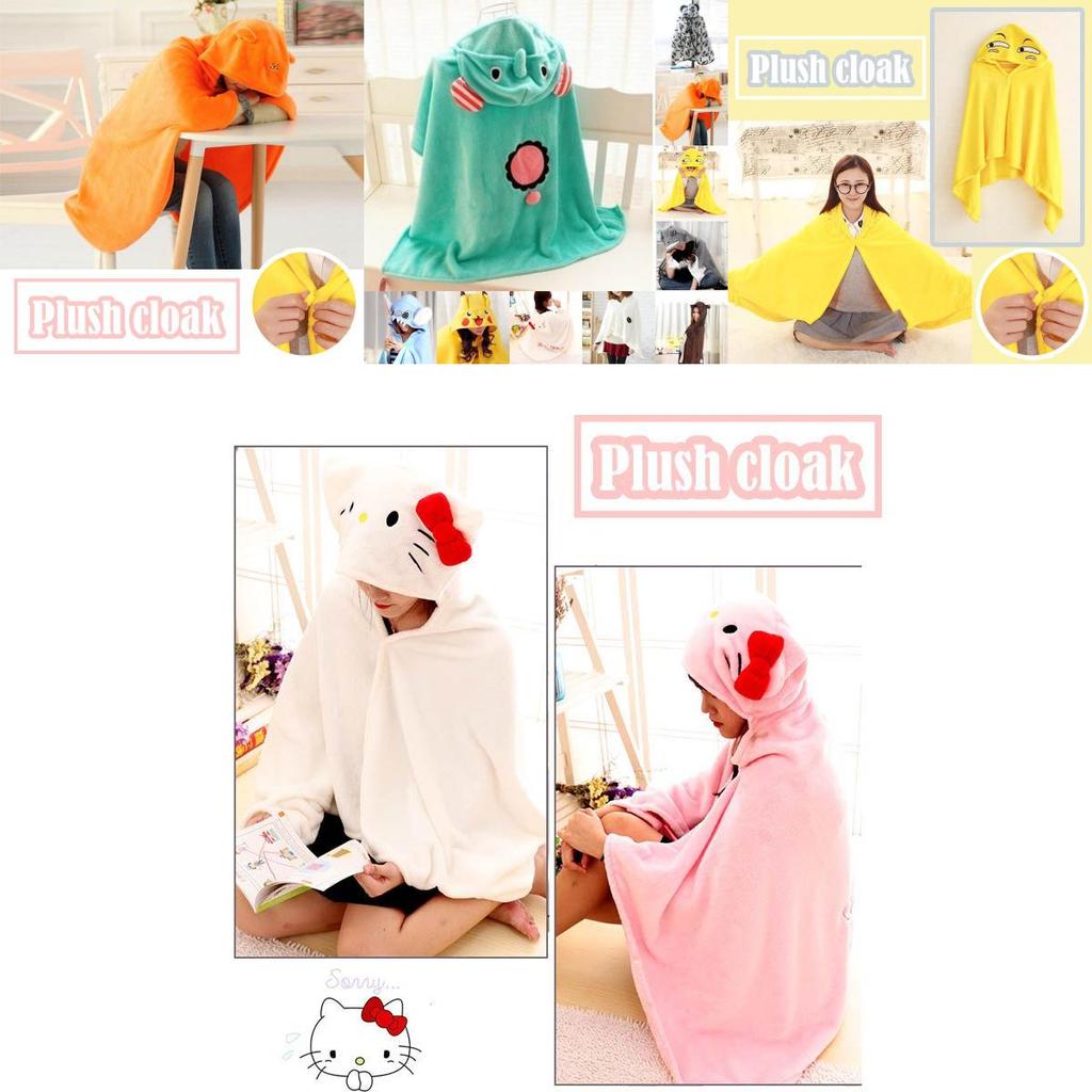 Adorable Coral Fleece Cartoon Character Blanket Perfect For Warmth And Snuggles
