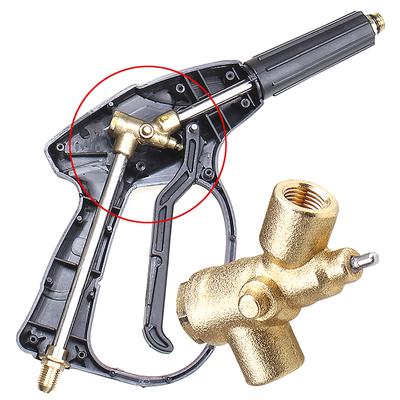 1PC Válvula de Substituição para Pistola de Lavagem de Alta Pressão com Rosca de 10mm Conector para Pistola de Água de Alta Pressão Acessórios Corpo da Válvula Interruptor