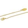 VIVIENNE WESTWOOD Lena Planet Pattern Saturn Shape Pink Crystal Brass Necklace Unisex Necklace Gold Pink-Diamond 6302039R02R881