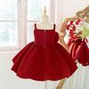 Girls' Spaghetti Strap Formal Dress with 3D Floral Design for Piano Performances