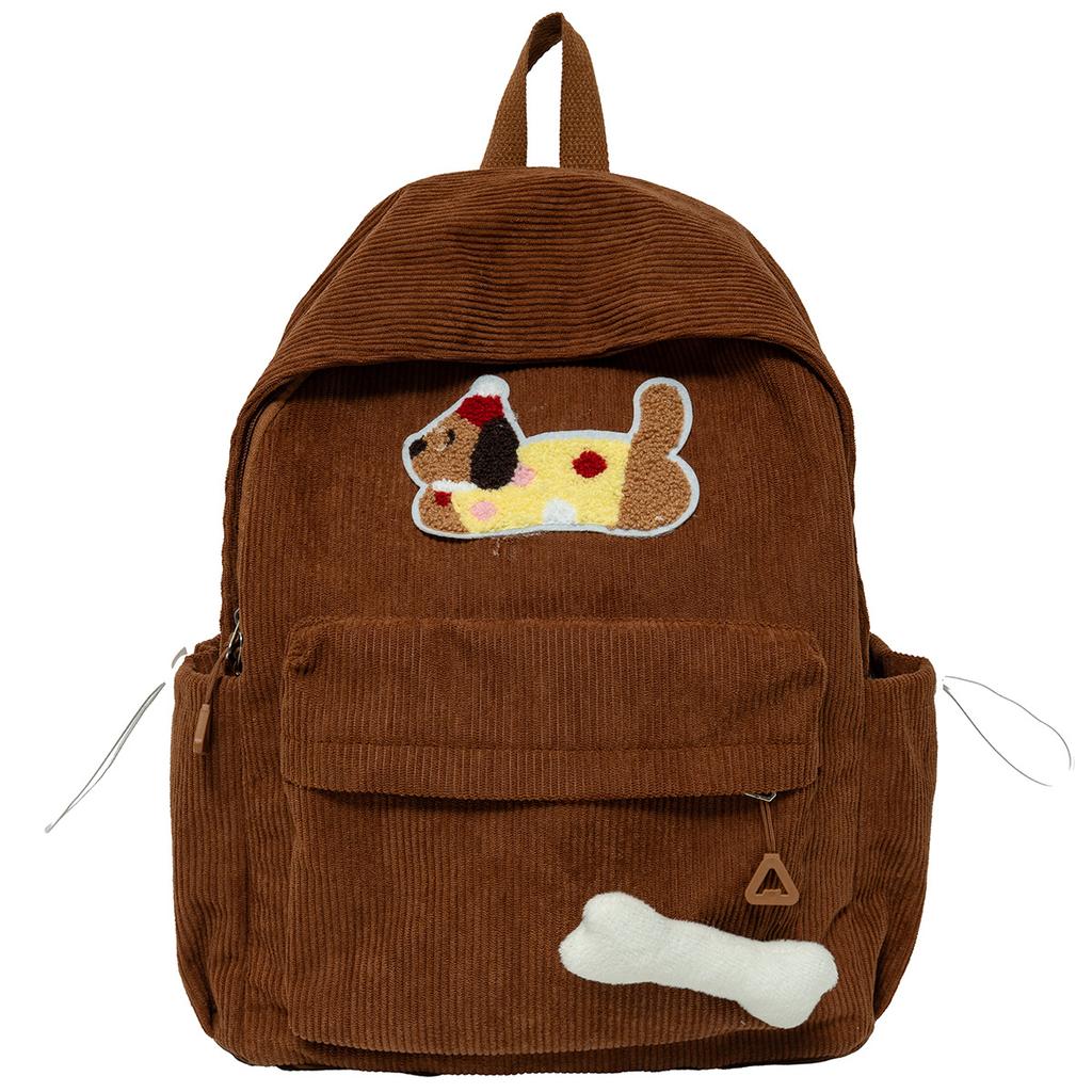 Schoolbag New Stylish Simple Large Capacity Backpack Cute Girl Student School Bag Leisure Commuter Cartoon Primary School Backpack