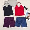 Butt-Lifting Shorts Impact New Product! Peach Butt Fitness Bra Yoga Set Halter Neck Beautiful Back Sports Tank Top for Women