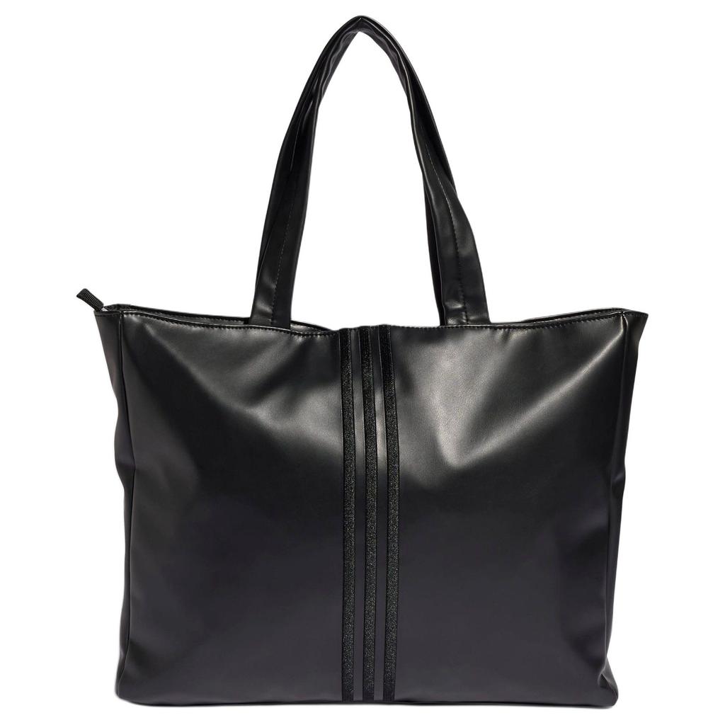 New Adidas Originals Recycled Polyester Tote Bag, Shopping Bag, Handbag Regular Unisex Black IY4058