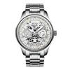 Men's Watch Business Light Luxury High-end Brand Versatile Gold Hollow Male Fashion Quartz Clock Watches