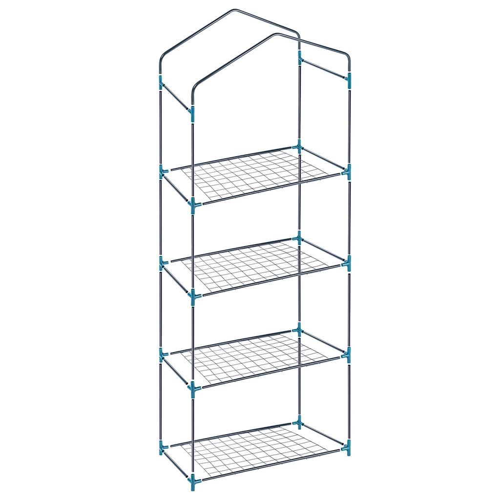 KADAX 4-level Garden Greenhouse 170x68cm Dark Green