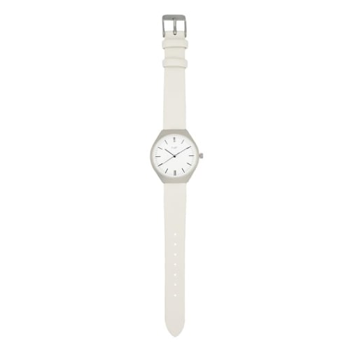 FLAT Matte Case Watch E01321S-1 IV Women's Ivory