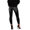 Women's High-Waisted Distressed Skinny Jeans Fashionable Ripped Denim Pants for Casual and Trendy Outfits