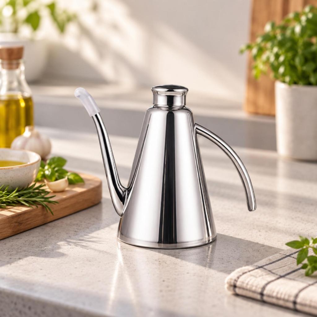 Acidic Condiment Dispenser Watertight Oil and Cruet Countertop