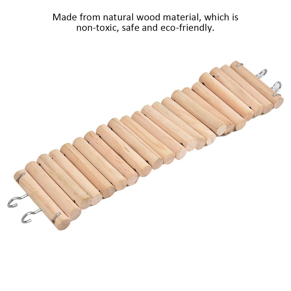 7.5*30cm Pet Hamster Parrot Climbing Soft Ladder Suspension Bridge Birds Toy