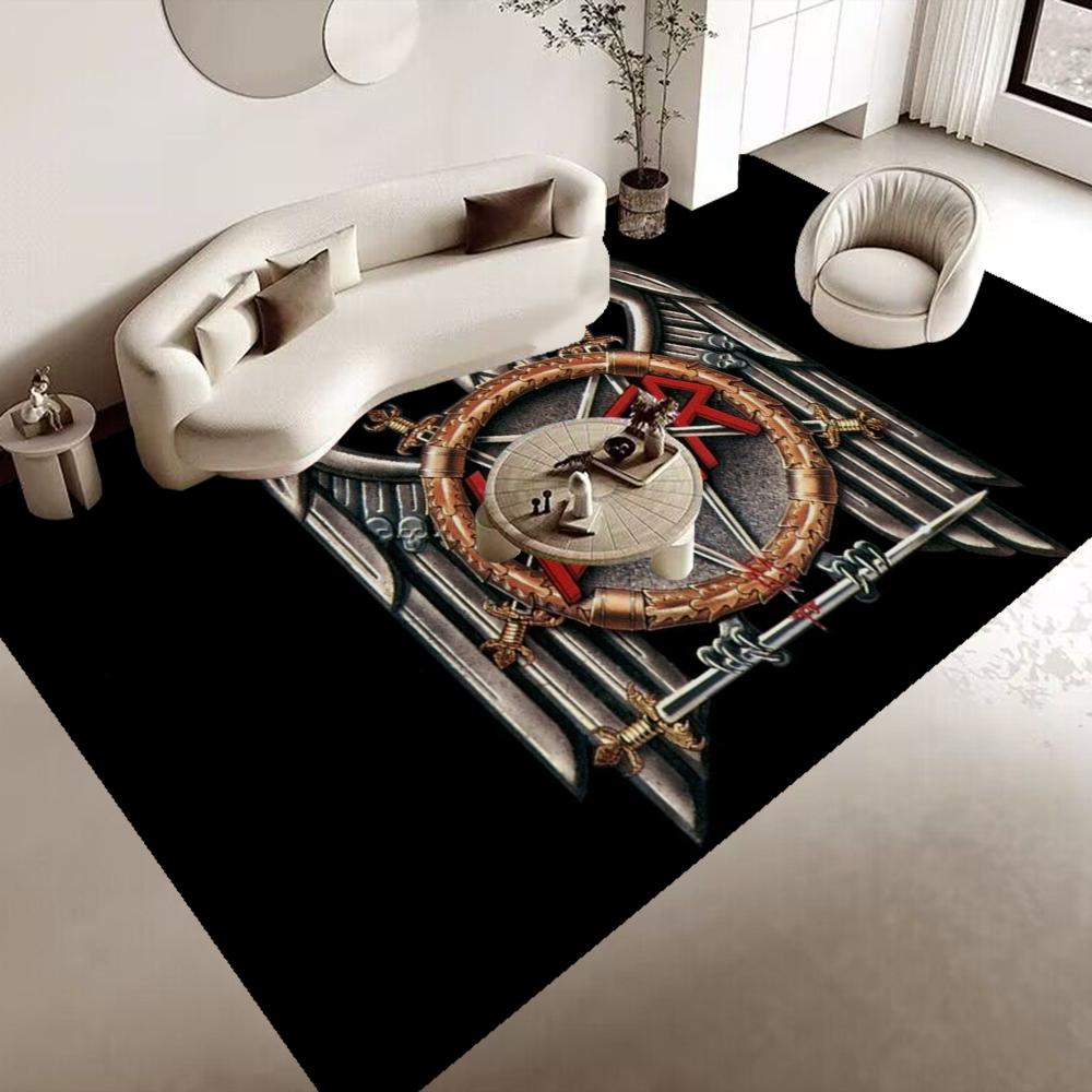 

Slayer Heavy Metal Band Music Floor Carpet Anti-slip Absorb Water Long Strip Cushion Bedroon Mat Welcome Rug 40x60cm