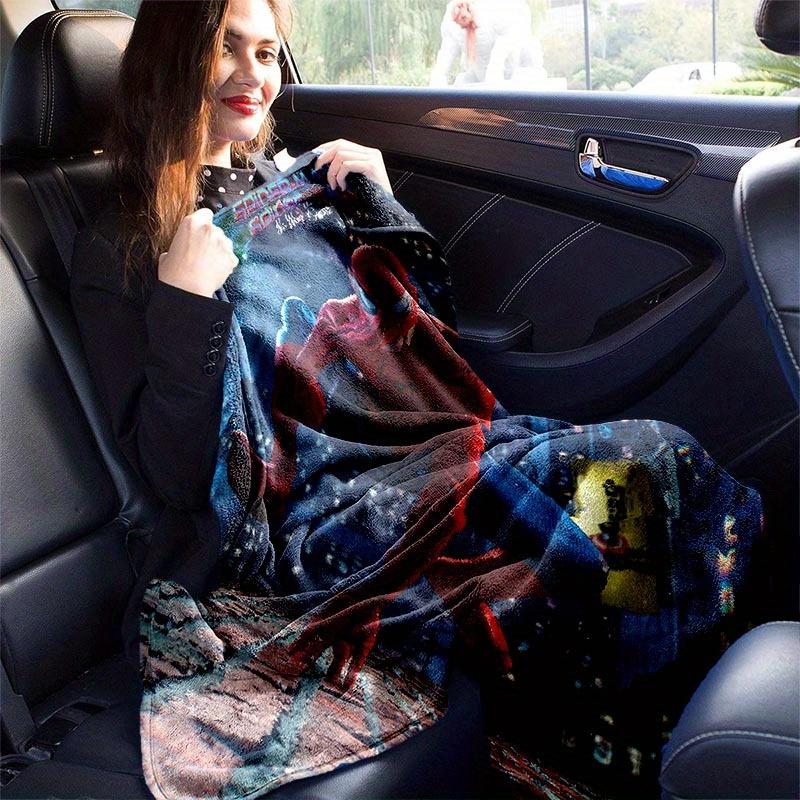 1pc Spider-Man Printing Blanket - Soft, All-Season Throw for Living Room, Bedroom,Personalized Gift with Adorable Cartoon Design