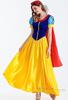 R-Dream Snow White Cosplay Costume, Plus Size, Adult Men's and Women's Dress, Halloween Costume, Snow White Princess Costume, Women's (XXL Size)