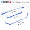For Volkswagen Tharu 2019-2024 Accessories Strut Bars Chassis Reinforced Anti tilt Rod Alloy Suspension Kit Unsprung Weight