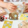 500pcs/Roll Dental Stickers Cartoon Decoration Tooth Shaped Sticker Label Sticker Dental Supplies Dentistry Dental Clinic Decals