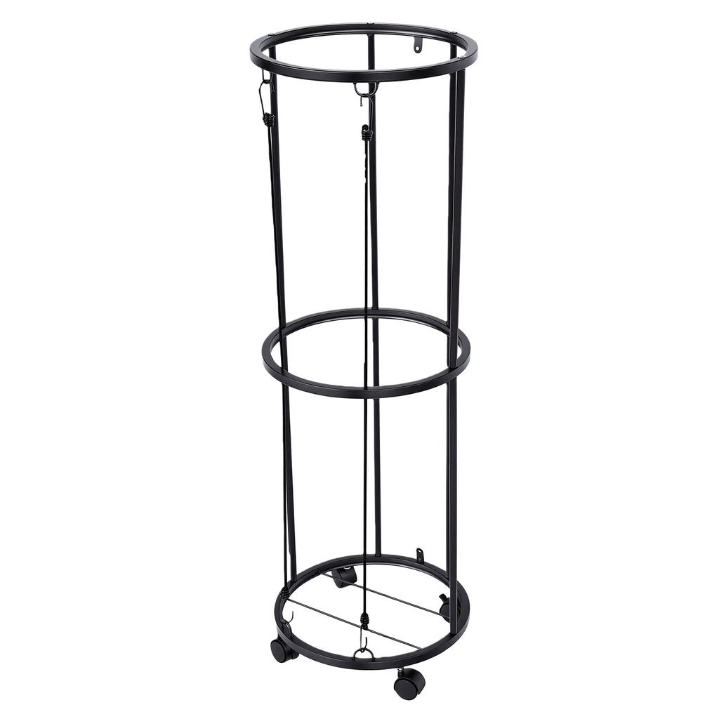 Ball Storage Basket with Wheels Silent Universal Casters Storage Rack Multi Sport Ball Holder For Home Gym School
