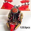 1253 Pcs "Nien" Series Building Space Ships "Jaya" and Combat Vehicles Toys. Suitable As Christmas and Birthday Gifts. 70738