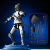 Knight Vs Skeleton Joint Man Dummy Action Figure Assembling Toy For Children Gifts