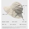 Bow big brim basin hat new fisherman hat children sweet versatile student fashion breathable sun hat