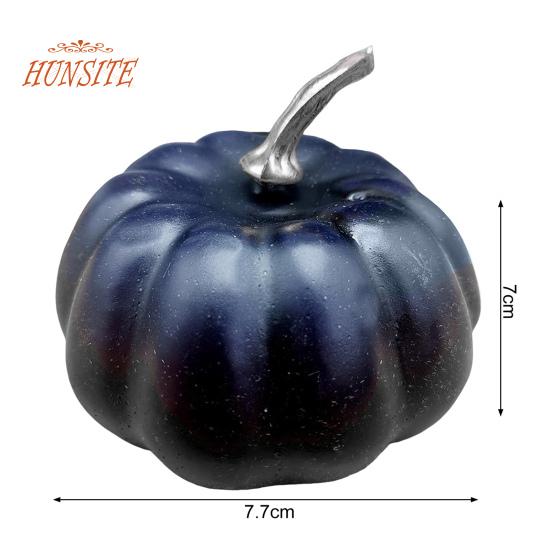 12Pcs Artificial Pumpkins, Lightweight Foam Decor