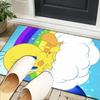 Yellow Bird Office Rug Chair Mat, Game Carpet, Suitable for Front Door, Bedroom, Living Room, Desk, Holiday Gift