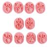 10 Piezas Moldes para Pendientes de Arcilla Blanda Flor Combinación de Flores Pétalos Hojas Cortadores de Arcilla Polimérica Herramienta para Hacer Pendientes Artesanales Joyería