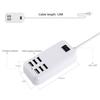 Portable 6 USB Port Hub Phone Charging Station Power Strip with On/Off Switch
