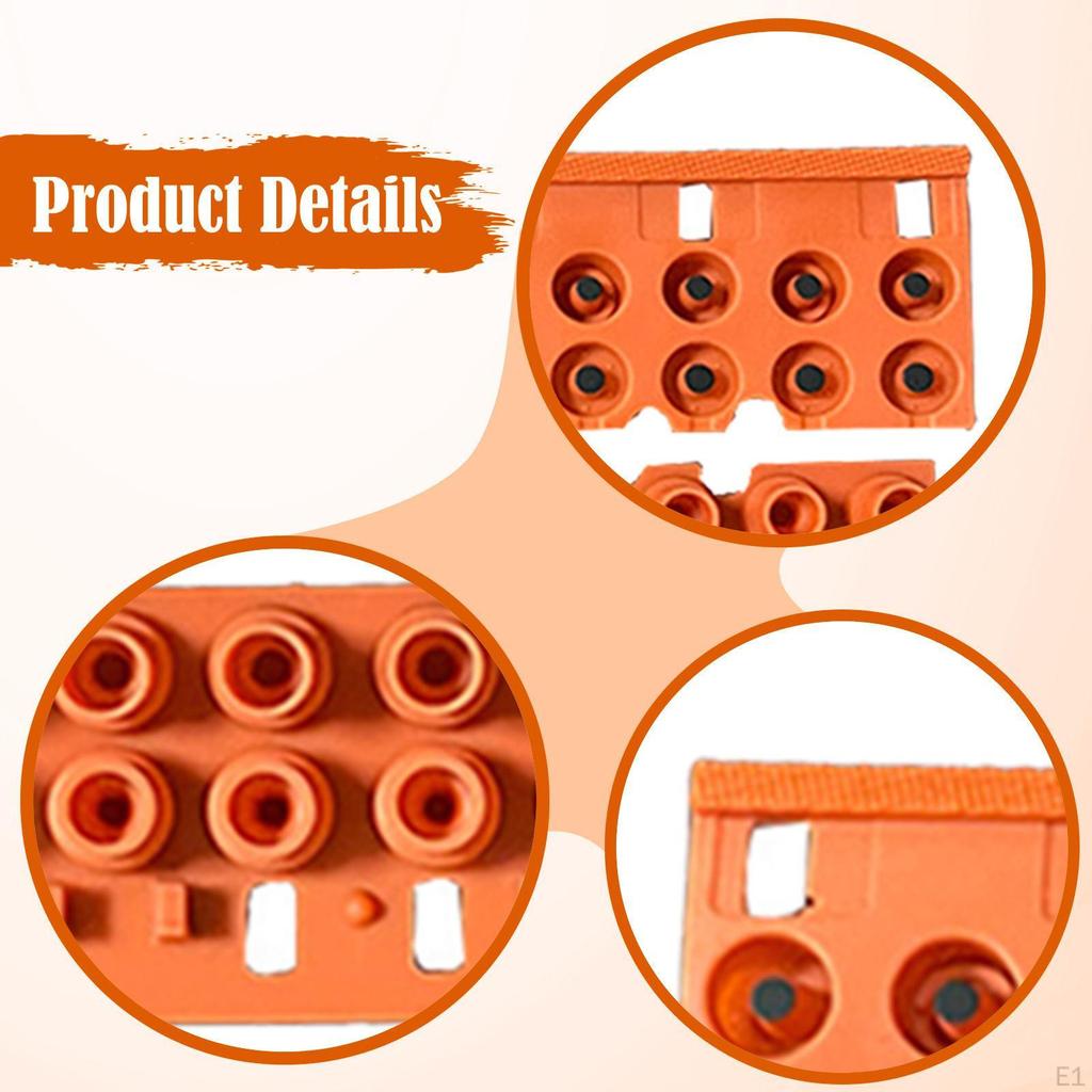 5Pcs Keyboard Conductive Strips Key Strip Sturdy Lightweight Professional Buttons Repair