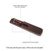Genuine Leather Handmade Pen Case High Quality Retro 2/3/6/12 Slots Unisex Pen Pouch Office School Supplies Stationery Box