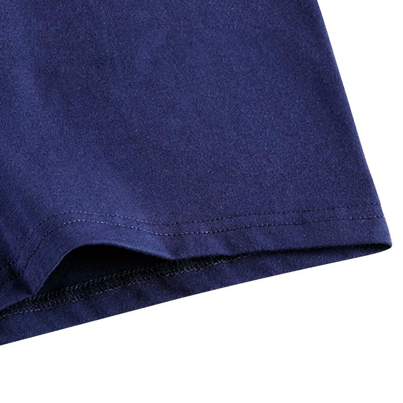 Men's 3D Printed Mid-Waist Cotton Boxer Briefs with U-Convex Design