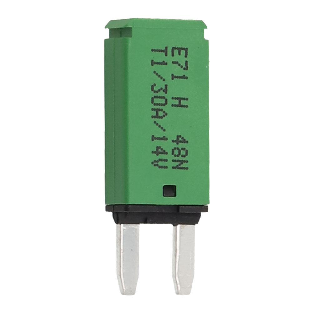 1pcs 5-30A Mini Circuit Breaker Blade Fuse Automatic Resetting Car Resettable Blade Fuse 12-24V For Cars Motorcycles Trucks Boat