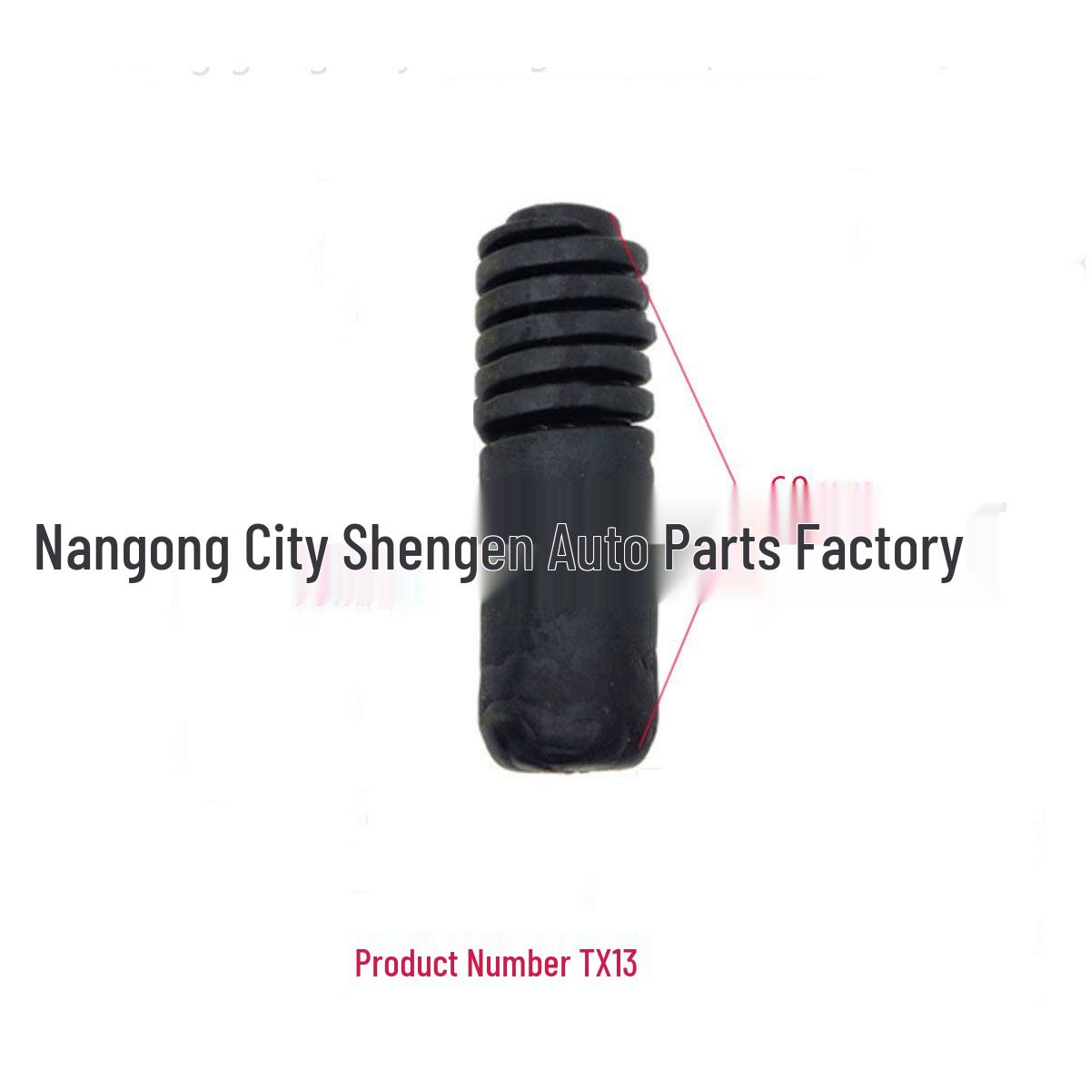 

Hyundai Shockproof Hood Buffer: 18mm Rubber Bumper Clip for Soundproof Lining 10000