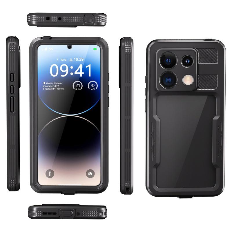 Red Pepper Note13Pro Waterproof Shockproof Protective Phone Case
