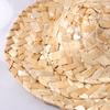 10Pcs 12.1cm Miniature Straw Hat Handwoven Tiny Hats for Crafts Decorative Accessory DIY Party Favors Home Decoration