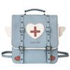 Lolita Wing Heart Cross Backpack Ladies JK Ita Bags Transparen DIY Display Shoulder Bag Students Outdoor Bookbag Travel Knapsack