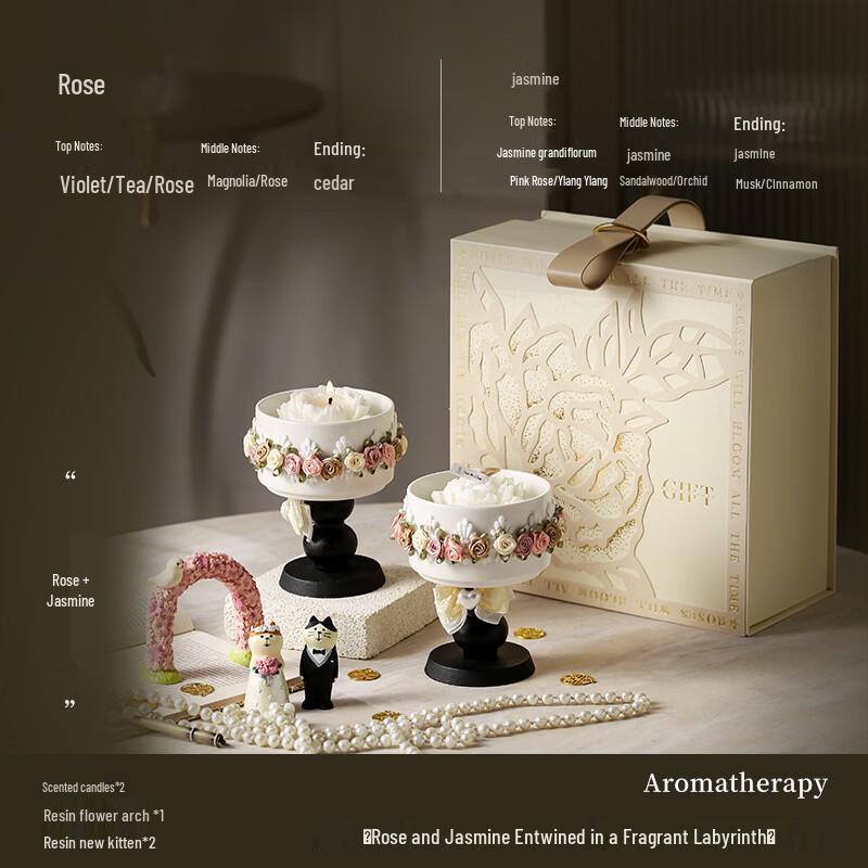 Handun Romantic Garden Scented Candle Gift Set