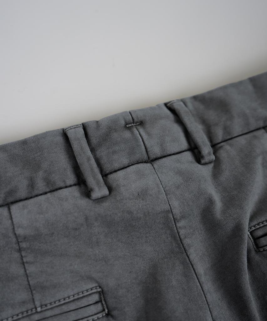 BIRBANTE Sondrio Stretch Satin Pants - Grey
