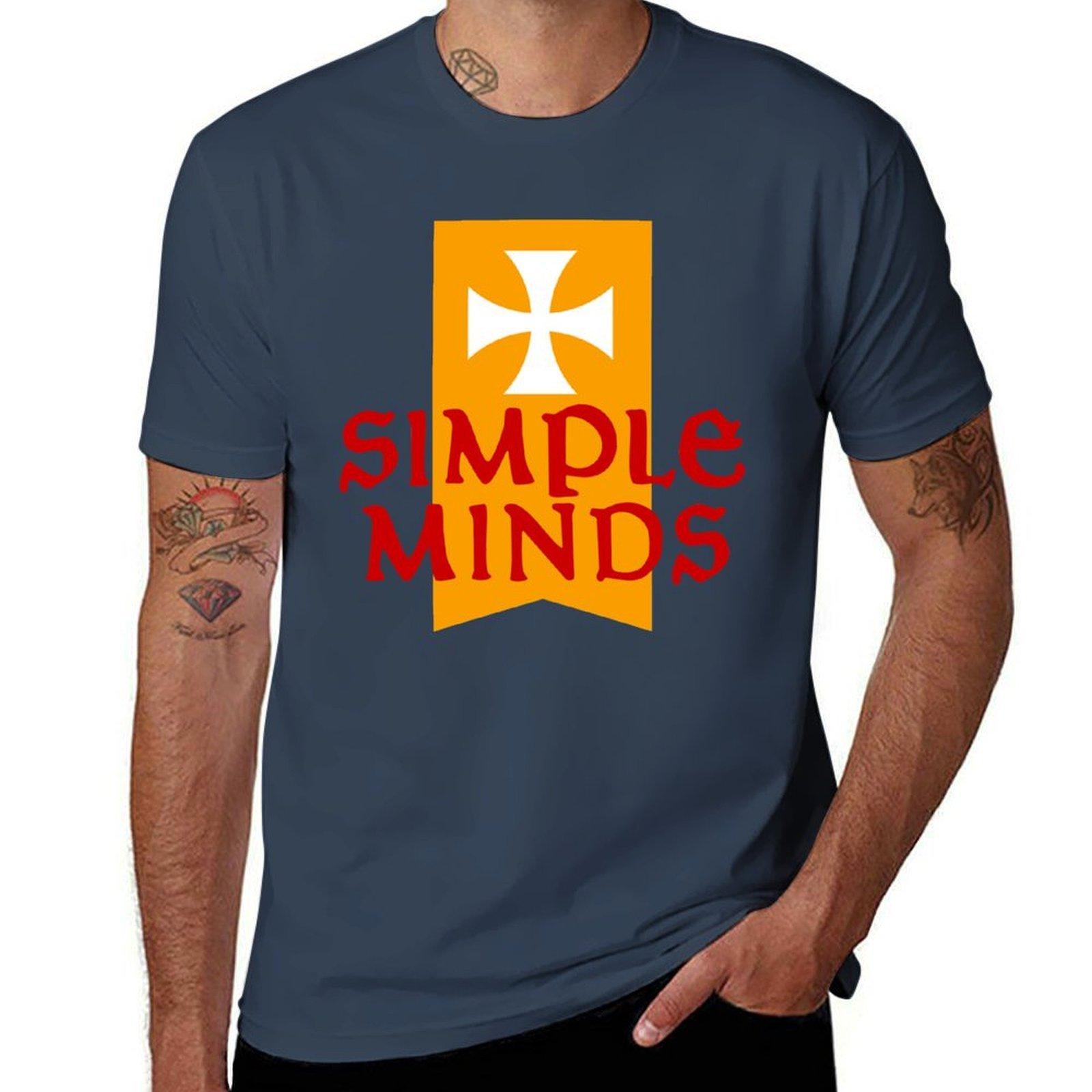 Simple Minds TShirt Casual Trendy Streetwear Tee Shirt S