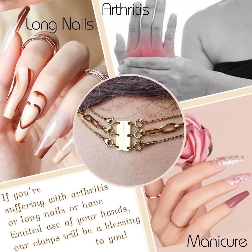 Multiple Strands Magnetic Necklace Separator Jewelry Connector  Jewelry Making